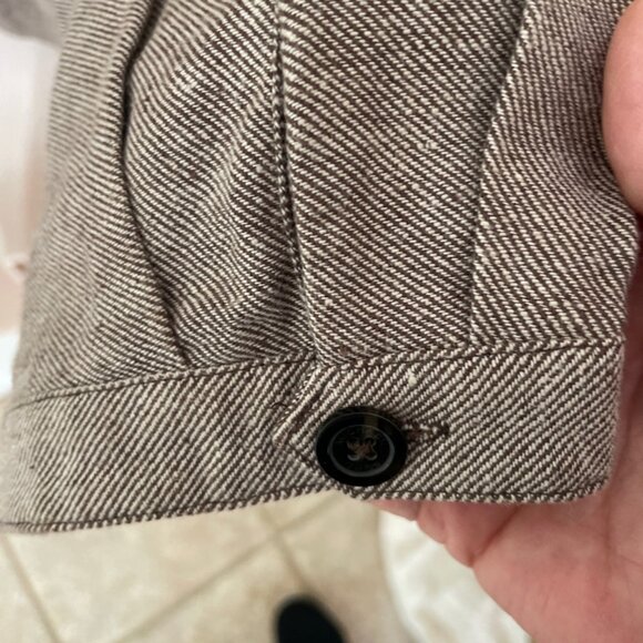 Adorable cropped  Brown Tweed Michael Michael Kors - Picture 6 of 11